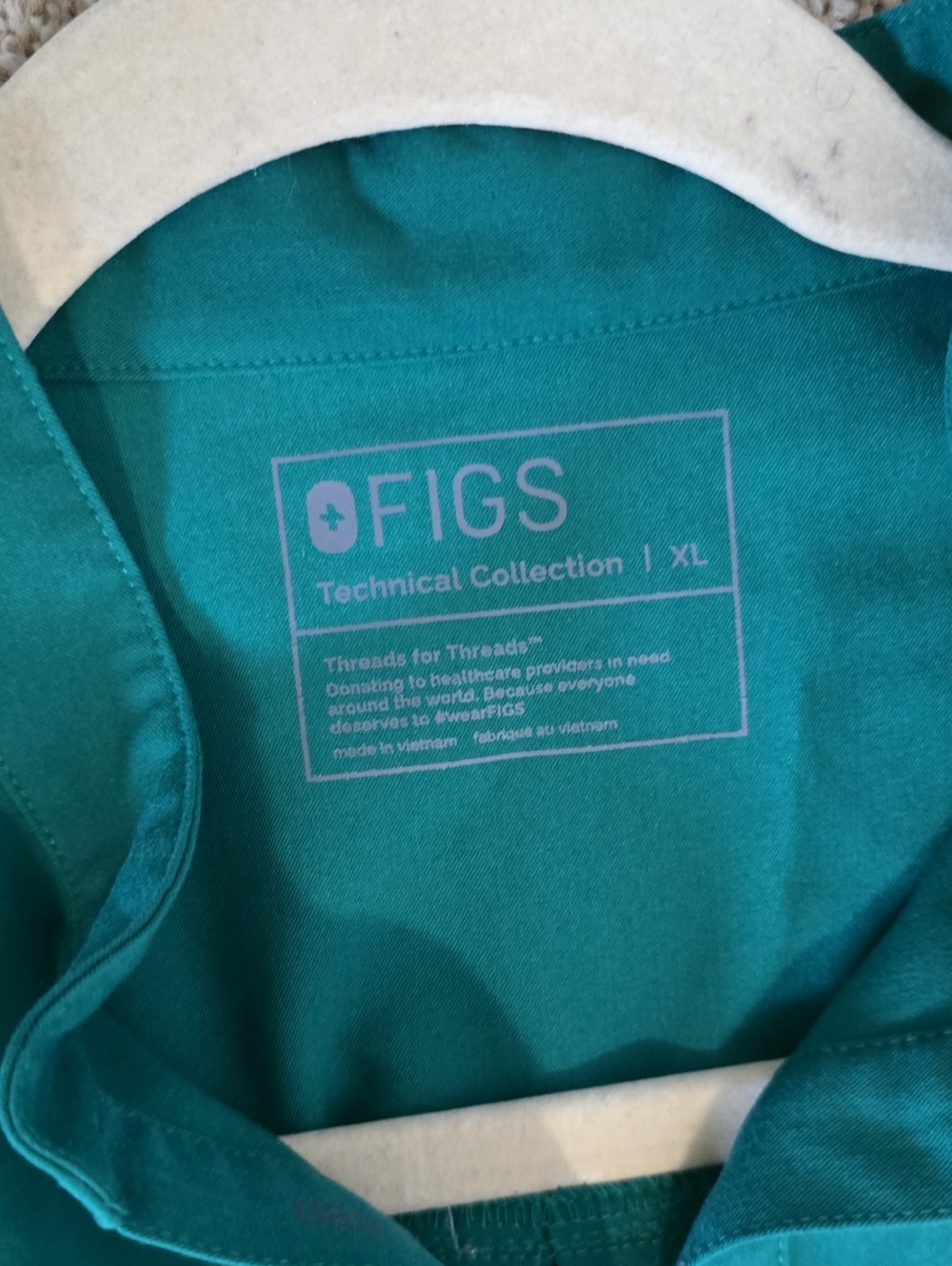 FIGS Oversized Rafaela Scrub Top - Picture 7 of 7